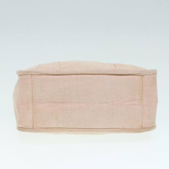 PRADA Hand Bag Canvas Pink Silver Auth - Picture 7 of 16